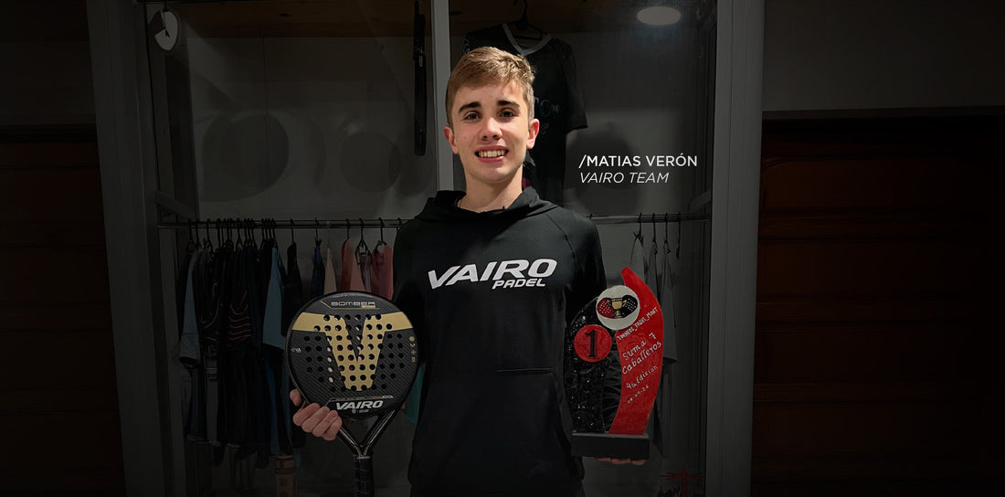 Matías Verón, campeón en 2da Caballeros