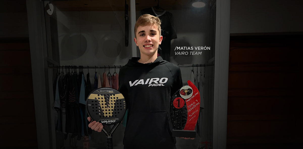 Matías Verón, campeón en 2da Caballeros
