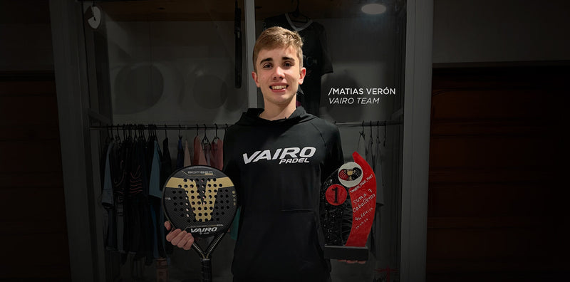 Matías Verón, campeón en 2da Caballeros