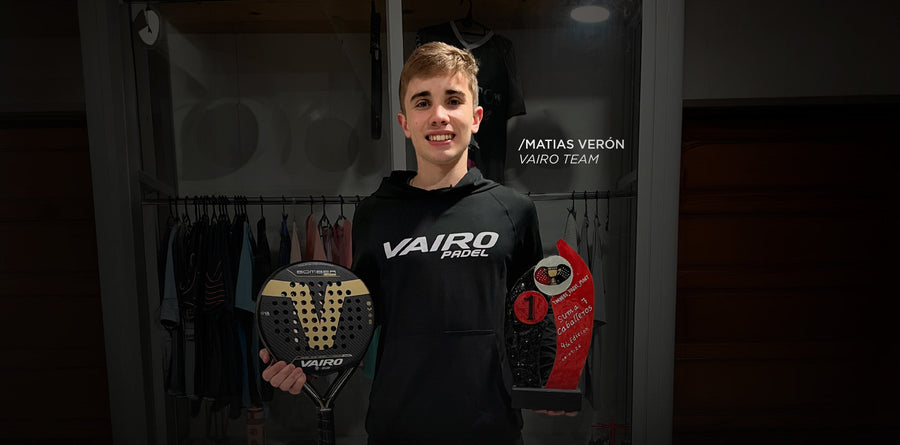 Matías Verón, campeón en 2da Caballeros