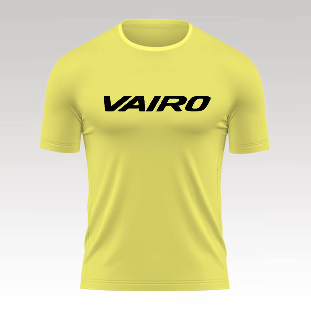 Remera Padel Company Amarilla